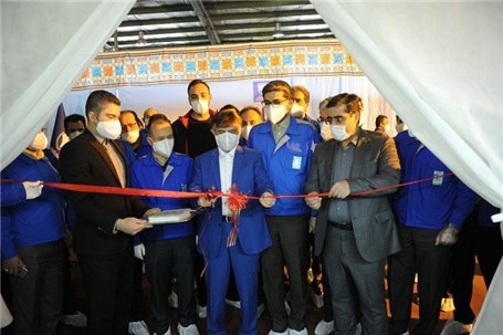 افتتاح خط تولید ماسک تنفسی در شرکت مهرکام پارس