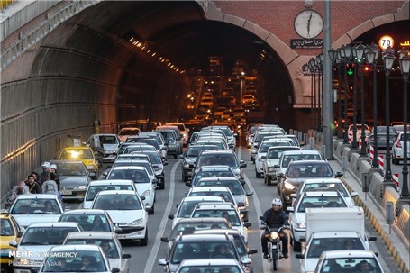 ترافیک نگران کننده در تهران