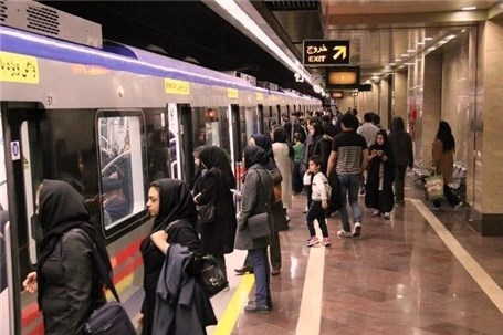 سرویس دهی در خطوط 7 گانه متروی تهران در روز جهانی قدس همانند روز‌های تعطیل