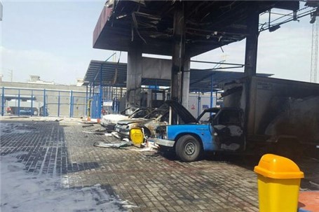 جزییات انفجار خودرو در جایگاه CNG سه‌راه خرمشهر اهواز
