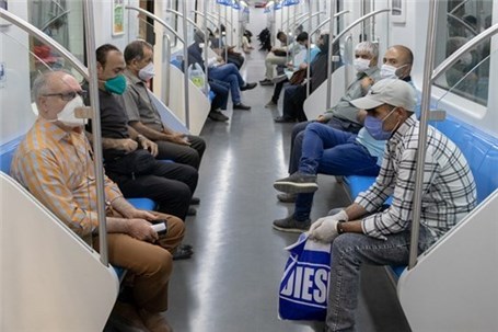 خدمات دهی مترو تهران با تمام ظرفیت در دوران محدودیت‌ها