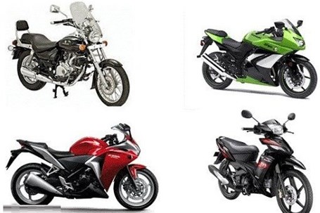 قیمت انواع موتورسیکلت در 14 دی
