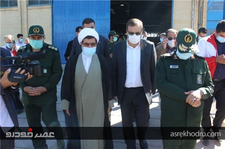 برگزاری رزمایش پدافند غیرعامل گروە صنعتی بارز در کرمان