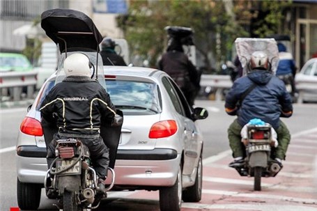 سهم موتورسیکلت‌ها در آلودگی هوا