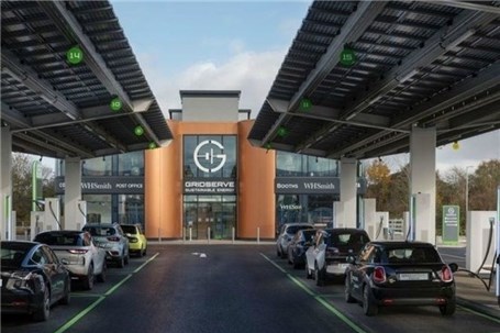 افتتاح اولین ایستگاه شارژ خودروهای تمام برقی در انگلیس