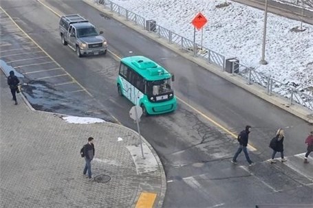 ساخت اتوبوس خودران برای حمل و نقل دانشجویان
