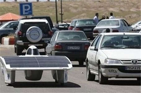 تولید خودروی هوشمند خورشیدی در کشور