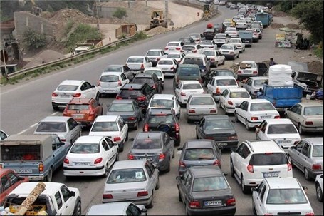 ترافیک سنگین در محورهای فیروزکوه و کندوان