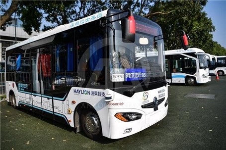 استفاده آزمایشی از اتوبوس‌های بدون راننده در جنوب چین