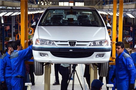 تولیدات ایران خودرو کرمانشاه 23 درصد افزایش یافته است