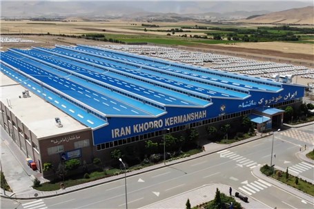 رشد 22 درصدی تولید در ایران خودرو کرمانشاه