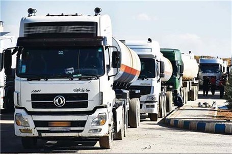 فعالیت ۱۲ هزار دستگاه کامیون در بخش فرآورده‌های نفتی