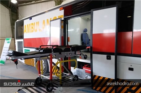 تولید اتوبوس آمبولانسی ایرانی با نصف قیمت خارجی
