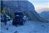 سقوط شاسی بلند آمریکایی به دره با عمق 122 متر و شرایط خودرو پس از این حادثه! +عکس