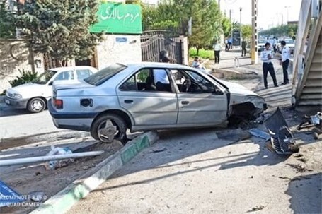 هر دقیقه یک تصادف در تهران رخ می‌دهد