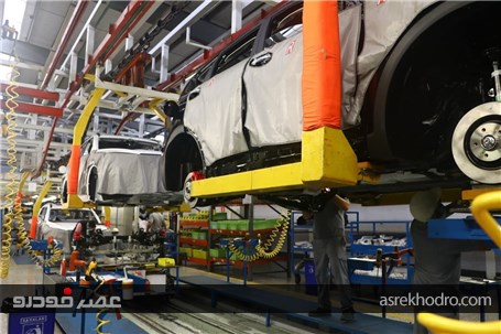 گزارش تصویری از خط تولید شرکت بهمن موتور