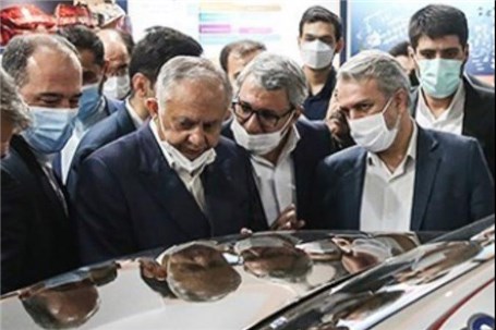 بازدید مشاور نخست وزیر پاکستان از سالن ایران خودرو در نمایشگاه بین‌المللی قطعات خودرو