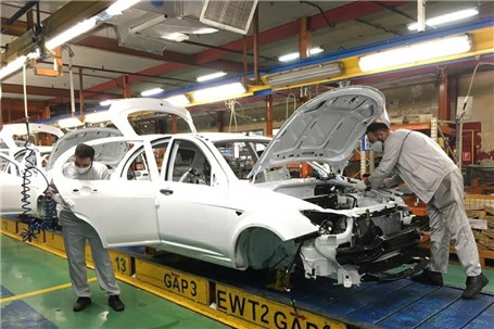 افزایش 22 درصدی تولید خودرو در سایپا در آبان 1400