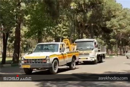 ارائه خدمات رایگان امداد خودرو کانون جهانگردی و اتومبیلرانی به زائران و مسافران اربعین حسینی
