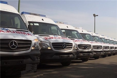ورود ۹۰۰ خودروی عملیاتی و آمبولانس به ناوگان هلال احمر