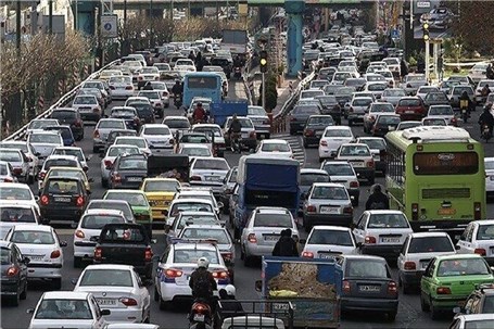 معضل ترافیک در بزرگراه تندگویان