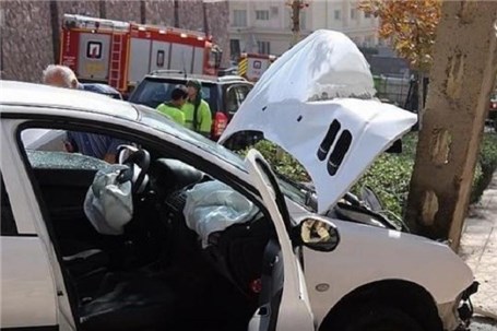 باز شدن ایربگ بیش از دوهزار خودرو در تصادفات