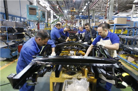 رشد ۱۲ درصدی تولید خودرو در شرکت زامیاد