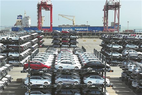 چین به بزرگترین صادرکننده خودرو در جهان تبدیل می‌شود