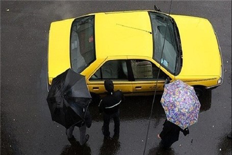 جزئیات افزایش ۱۰ تا ۱۵ درصدی کرایه تاکسی‌های پایتخت در زمان بارش‌ها