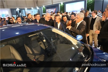 گزارش تصویری آغاز به کار دومین نمایشگاه تحول صنعت خودرو با حضور وزیر صمت