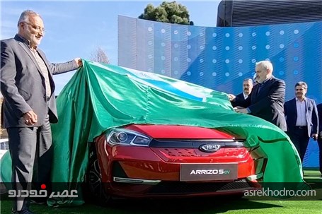 تحویل نخستین خودرو برقی ایران