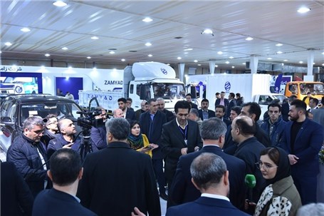 استقبال از محصولات جدید زامیاد در نمایشگاه تحول خودرو تبریز