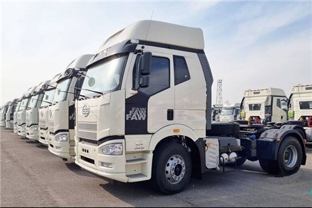 ۲۰ دستگاه کامیون کشنده فاو در بورس کالا معامله شد