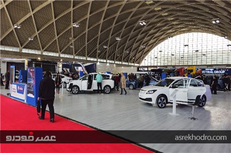 سبد گسترده محصولات ایران خودرو به نمایش درآمد