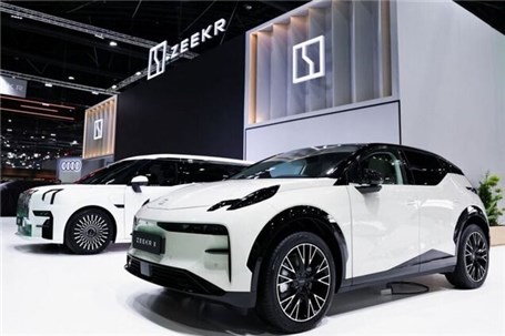 مدل‌های جدید خودروهای برقی چینی در نمایشگاه بانکوک