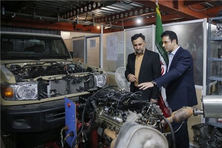 موفقیت ایران در ساخت موتور بنزینی ۶سیلندر