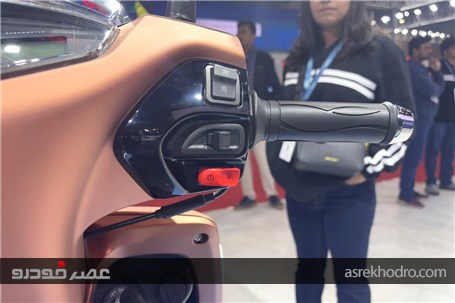 اولین اسکوتر CNG جهان رونمایی شد
