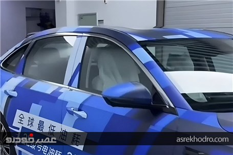 تصاویر جاسوسی از سدان هایبرید 2100 کیلومتری جیلی