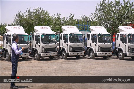 ناوگان حمل و نقل واتا مجهز به کامیونت‌های آترا6 AMG شد