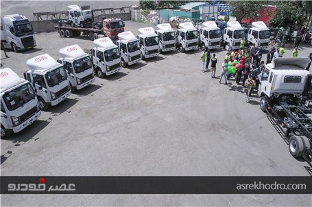 ناوگان حمل و نقل واتا مجهز به کامیونت‌های آترا6 AMG شدAMG تحویل آب معدنی واتا شد