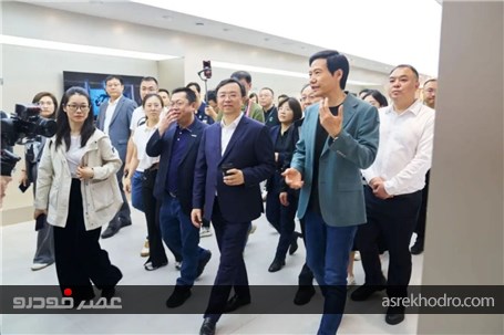 بازدید مدیرعامل بی وای دی از کارخانه شیائومی