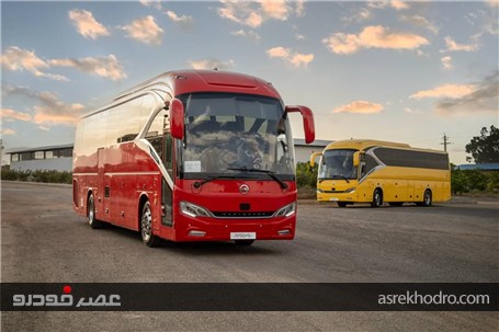 اتوبوس وی آی پی ۲۷ نفره سروش ایویکو پلاک شد