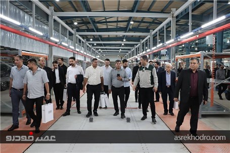 بازدید نمایندگان گروه خودروسازی آرتابان از کارخانهAMG