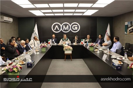 بازدید نمایندگان گروه خودروسازی آرتابان از کارخانهAMG