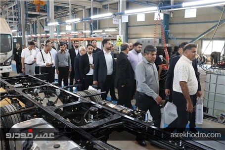 بازدید نمایندگان گروه خودروسازی آرتابان از کارخانهAMG