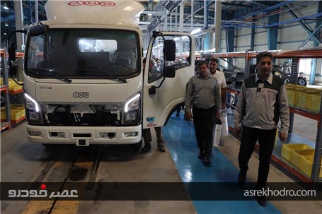بازدید نمایندگان گروه خودروسازی آرتابان از کارخانهAMG