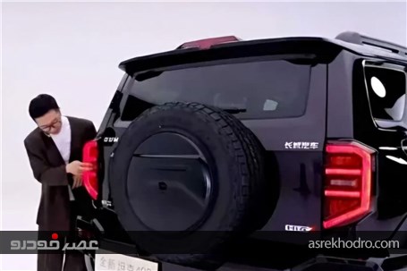 نسخه جدید شاسی‌بلند آفرودی تانک 400 رونمایی شد