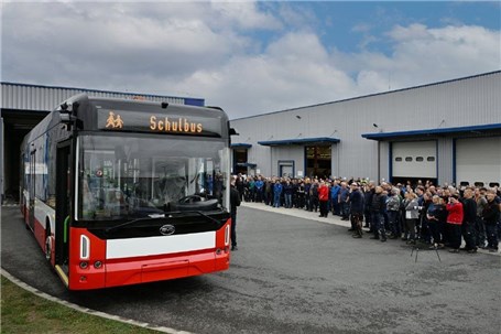 هزارمین اتوبوس برقی BYD در مجارستان تولید شد