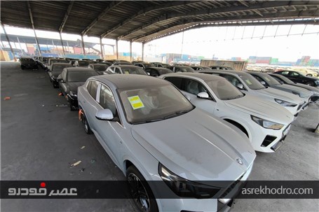 خودروهای ب‌ام‌و پرشیا خودرو در آستانه تحویل به مشتریان