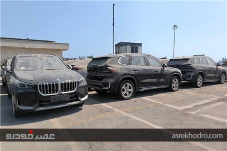 خودروهای ب‌ام‌و پرشیا خودرو در آستانه تحویل به مشتریان